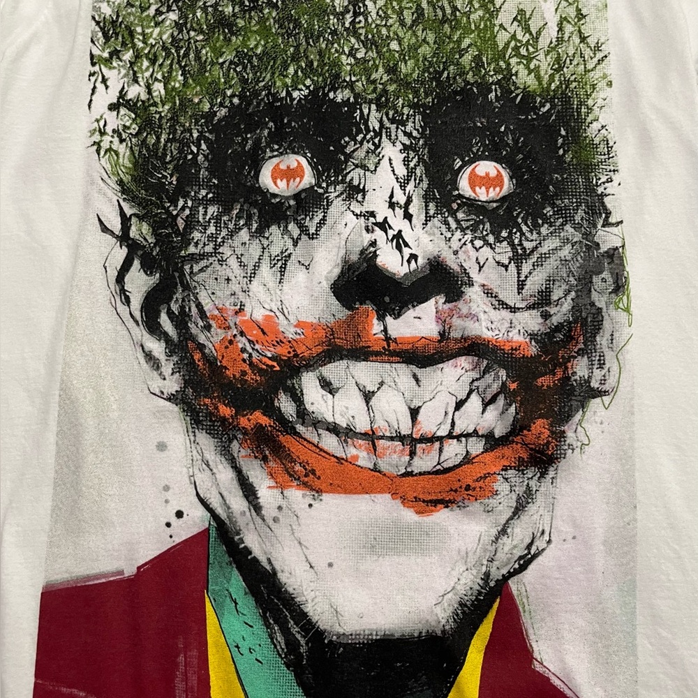 NWOT “The Joker” Graphic T-Shirt for Batman fans with a Striking Design & Colors